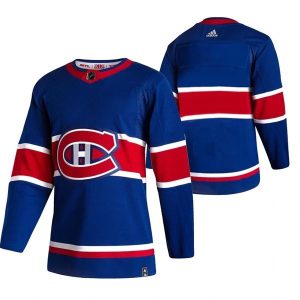Montreal Canadiens Trikot Blank 2022 Reverse Retro Blau Authentic